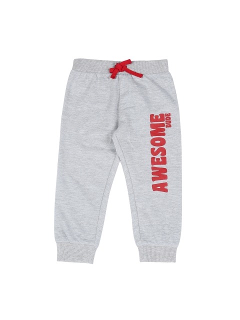 

Pantaloons Baby Infant Boys Grey Printed Joggers
