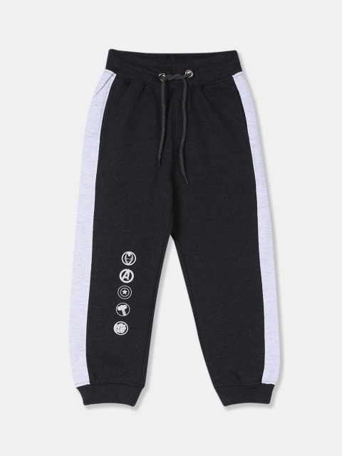 

Colt Boys Grey and Black Colourblocked Avengers Knitted Joggers