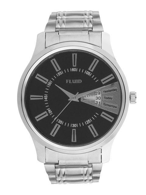 

FLUID Men Black Analogue Watch FL-757G-BK01