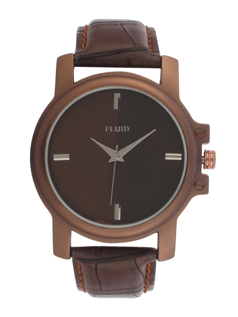 

FLUID Men Brown Analogue Watch FL-739G-BR01