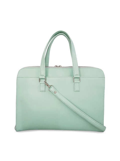 

Toteteca Women Green Solid Laptop Bag