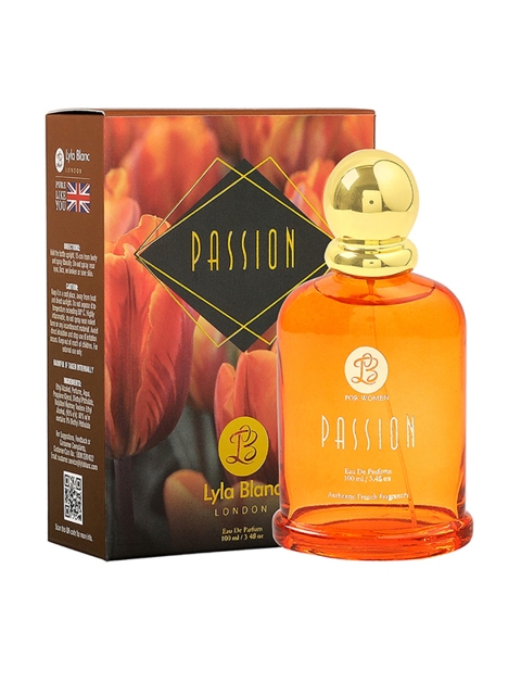 

Lyla Blanc Women PASSION Perfume Spray EDP 100ml, Orange