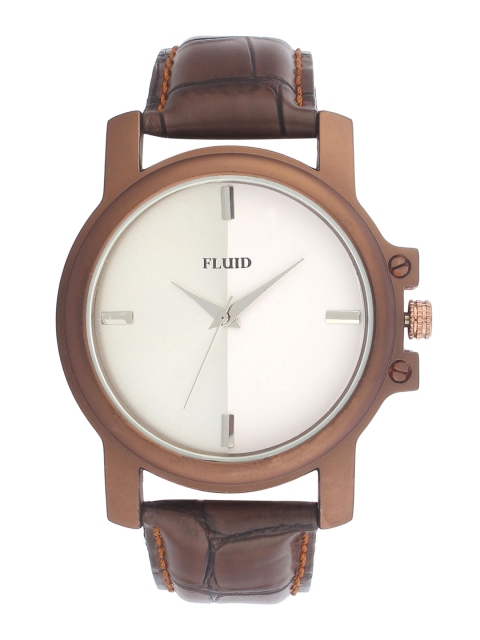 

FLUID Men Off-White Analogue Watch FL-738G-WH01
