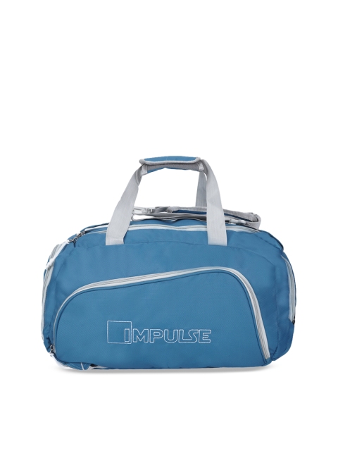 

Impulse Unisex Blue Solid Large Duffel Bag
