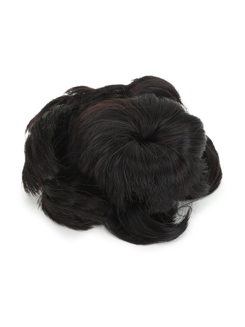 

Rozia Women Dark Brown Synthetic Messy Hair Bun