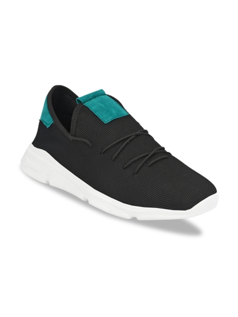 

Mactree Men Black & Green Sneakers