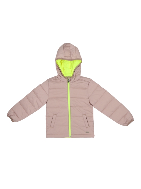 

Allen Solly Junior Girls Beige Solid Puffer Jacket