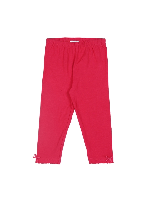

Pantaloons Junior Infant Girls Fuchsia Solid Ankle-Length Leggings