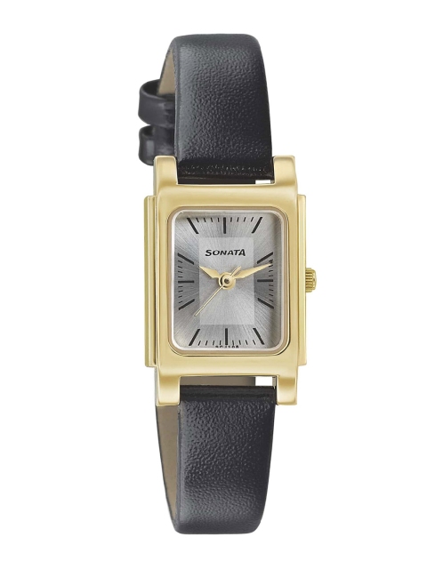 

Sonata Essentials Women Grey Analogue watch NL87021YL03