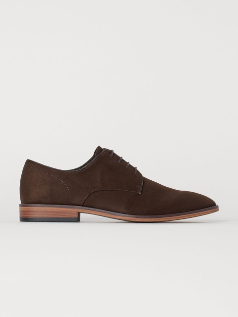 

H&M Men Brown Derby Shoes
