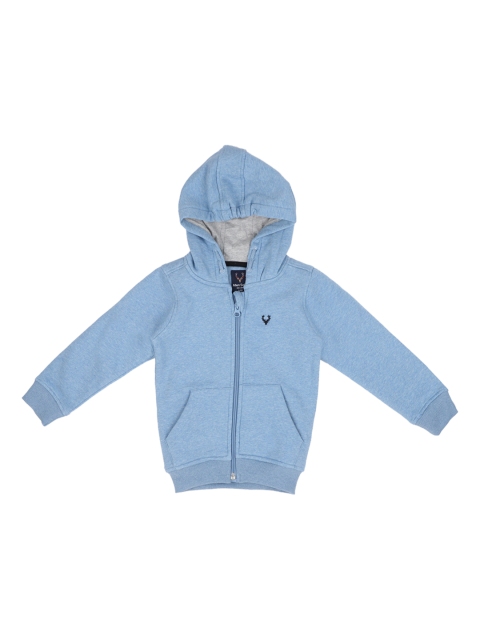 

Allen Solly Junior Boys Blue Solid Hooded Sweatshirt