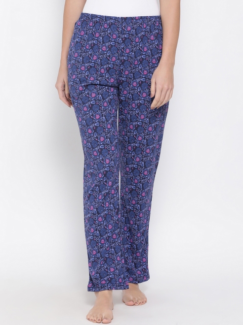 

Clovia Women Blue Printed Lounge Pants LB0176D08XXL