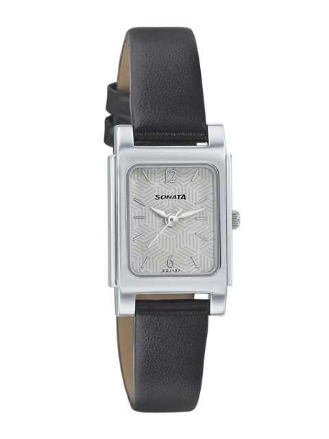 

Sonata Essentials Women Grey Analogue watch NL87021SL03