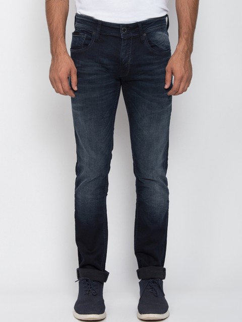 

Antony Morato Men Blue Slim Fit Mid-Rise Clean Look Jeans