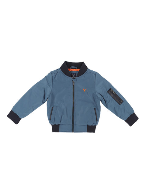 

Allen Solly Junior Boys Blue Solid Jacket
