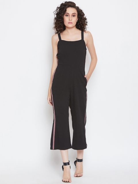 

LUCERO Women Black Solid Culotte Jumpsuit