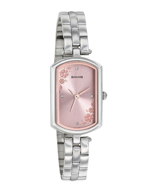 

Sonata Wedding Women Rose Gold Analogue watch 8160SM01