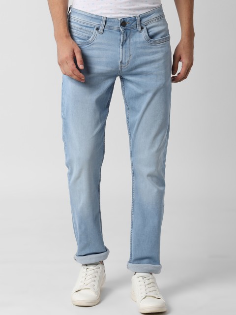 

Peter England Casuals Men Blue Slim Fit Mid-Rise Clean Look Stretchable Jeans