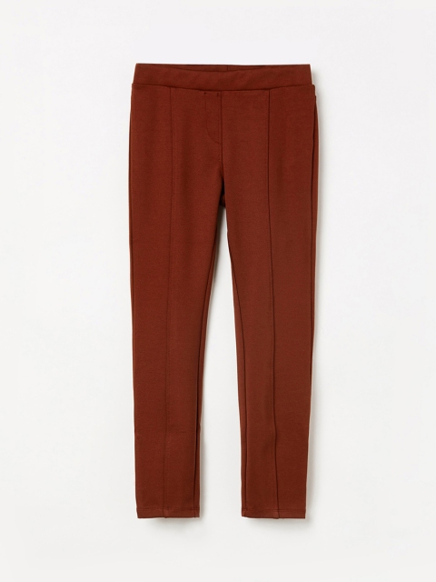 

Fame Forever by Lifestyle Girls Brown Solid Jeggings