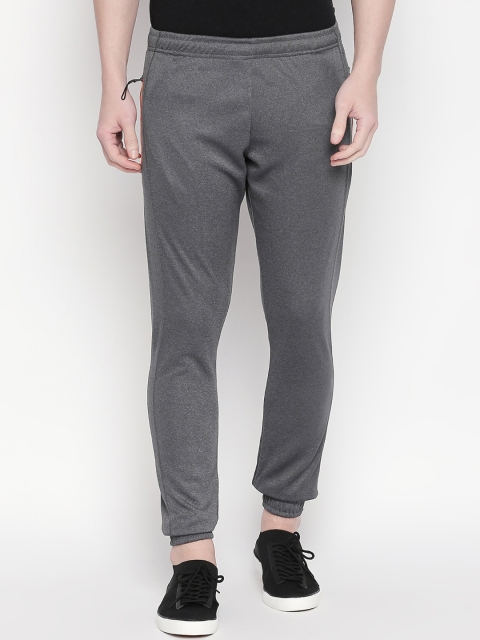 

FILA Men Grey Solid Low-Rise Slim-Fit BUONFIGLIO Jogger