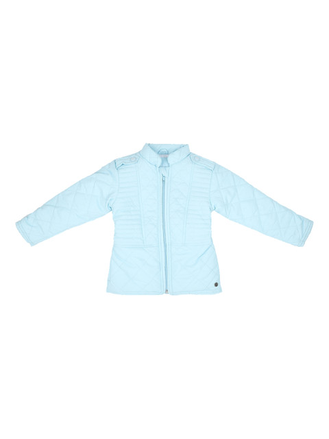 

Allen Solly Junior Girls Blue Solid Jacket