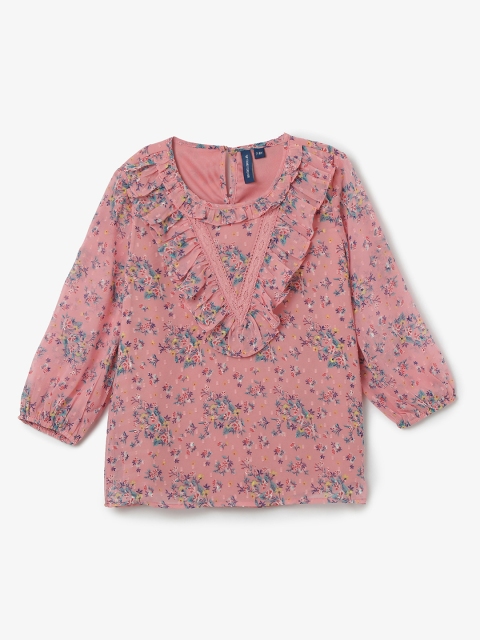 

Fame Forever by Lifestyle Girls Pink Printed Top