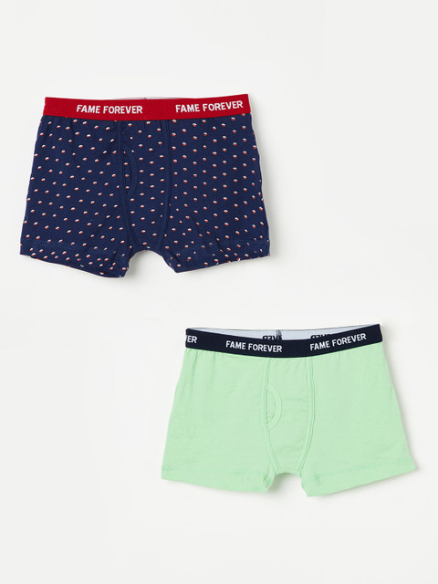 

Fame Forever by Lifestyle Pack of 2 Trunks 8903742471416, Navy blue