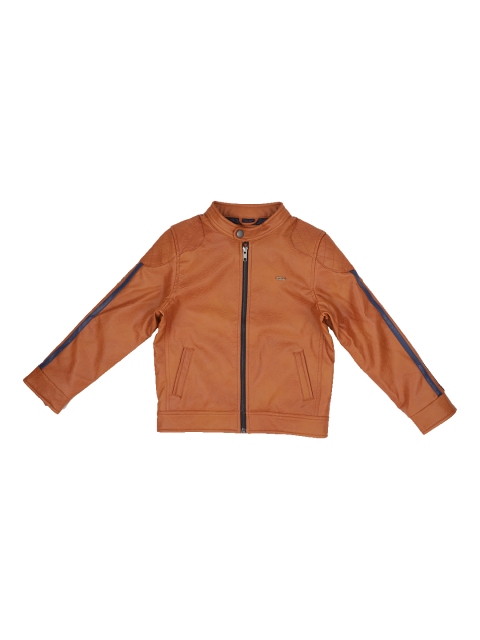 

Allen Solly Junior Boys Brown Solid Jacket