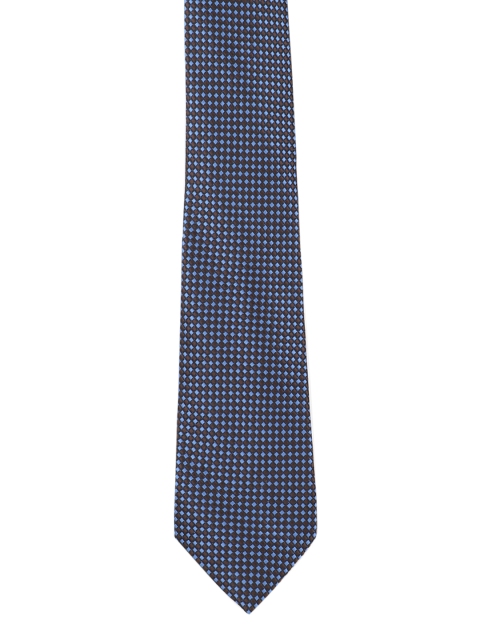 

Peter England Blue Woven Design Broad Tie