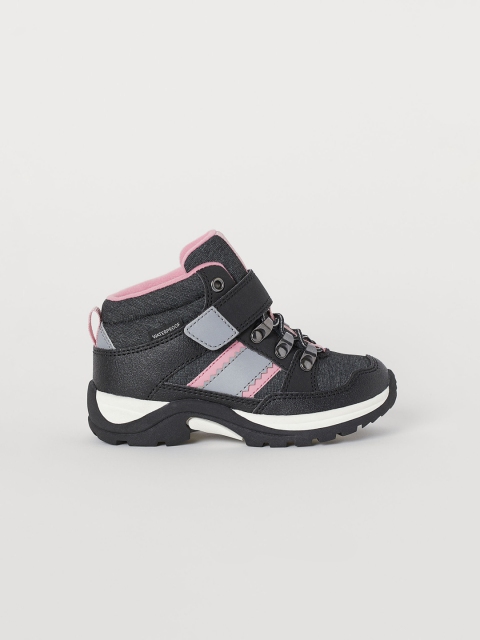 

H&M Girls Black Waterproof Hi-Tops