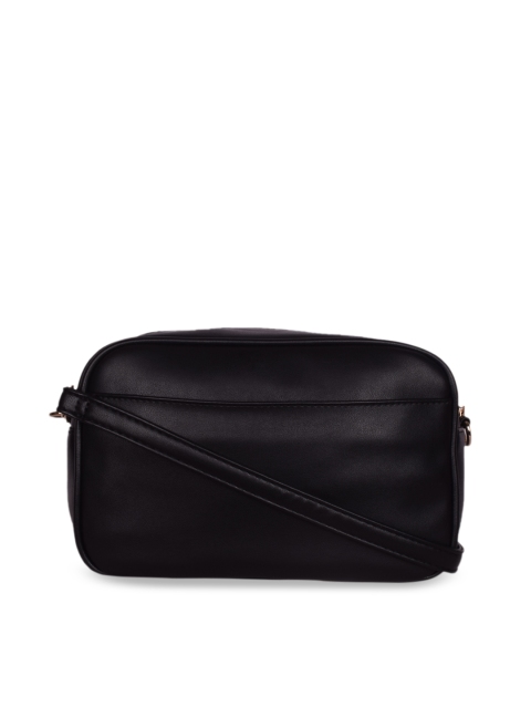 

Bagkok Black Solid Sling Bag
