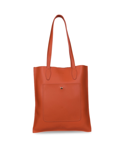 

Bagkok Orange Solid Tote Bag