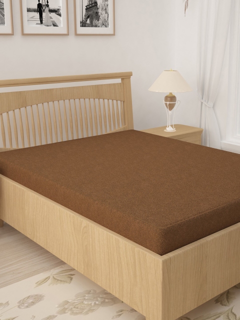 

Story@home Brown Double Bed Water Proof & Dust Proof Mattress Protector