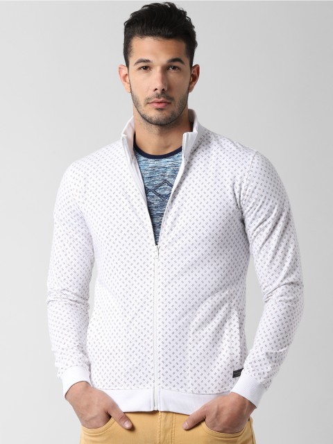 

Peter England Casuals Men White Printed Sweatshirt