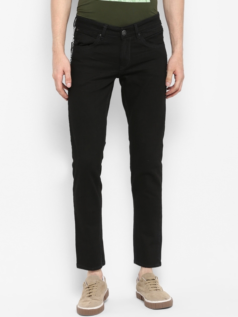 

SPYKAR Men Black Slim Fit Mid-Rise Clean Look Jeans