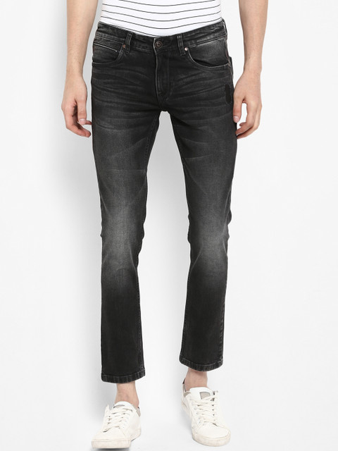

SPYKAR Men Black Skinny Fit Mid-Rise Clean Look Jeans