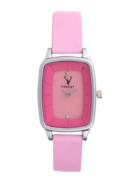 

Hobforestessentials Women Pink Analogue Watch FR-274-PK