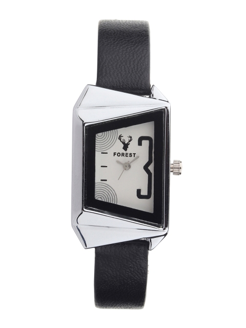 

Hobforestessentials Women White Analogue Watch FR-273-BK