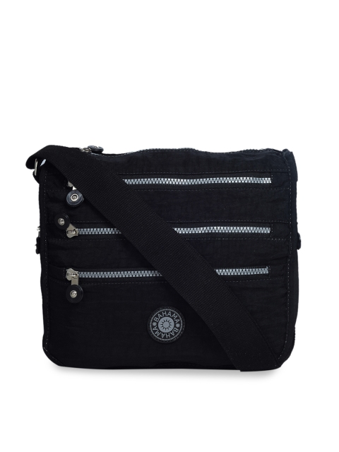 

BAHAMA Unisex Black Solid Messenger Bag