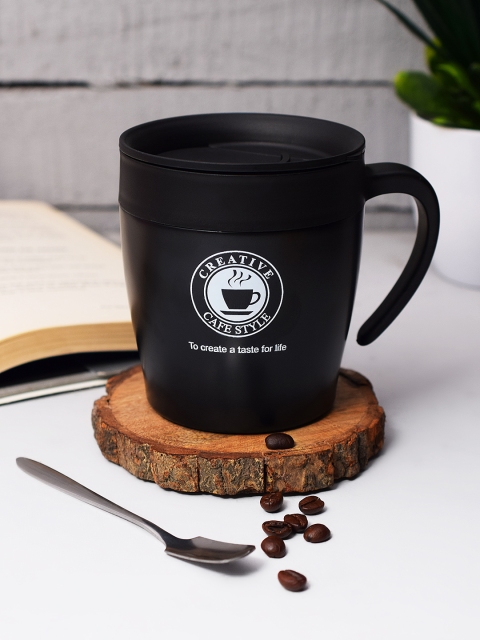 

Archies Black Stainless Steel Cups Set