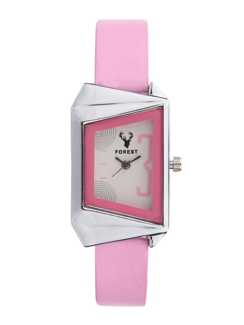 

Hobforestessentials Women White Analogue Watch FR-273-PK