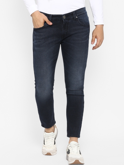 

SPYKAR Men Navy Blue Slim Fit Mid-Rise Clean Look Jeans