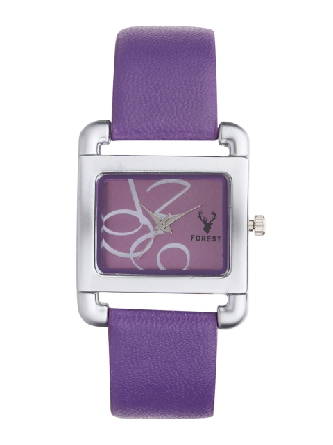 

Hobforestessentials Women Purple Analogue Watch FR-271-PR