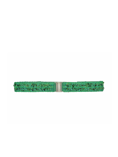 

Diwaah Women Green Solid Belt
