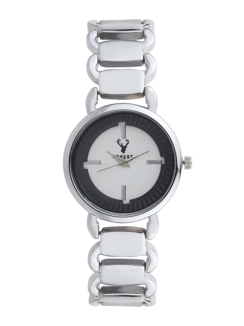 

Hobforestessentials Women White Analogue Watch FR-281-WH