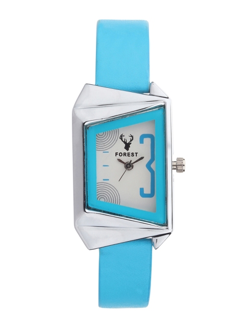 

Hobforestessentials Women White Analogue Watch FR-273-BL