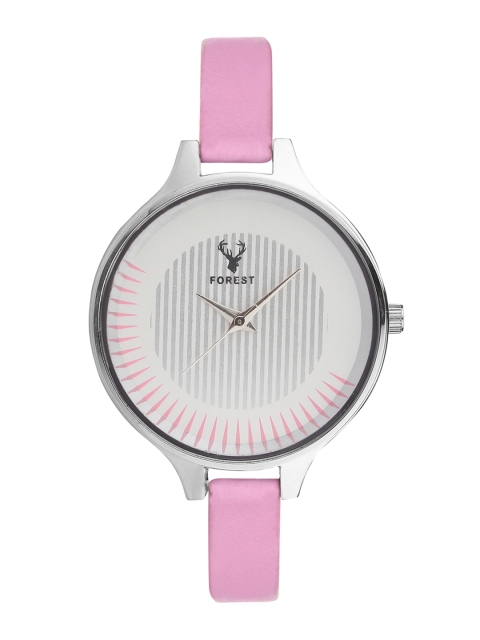 

Hobforestessentials Women White Analogue Watch FR-272-PK