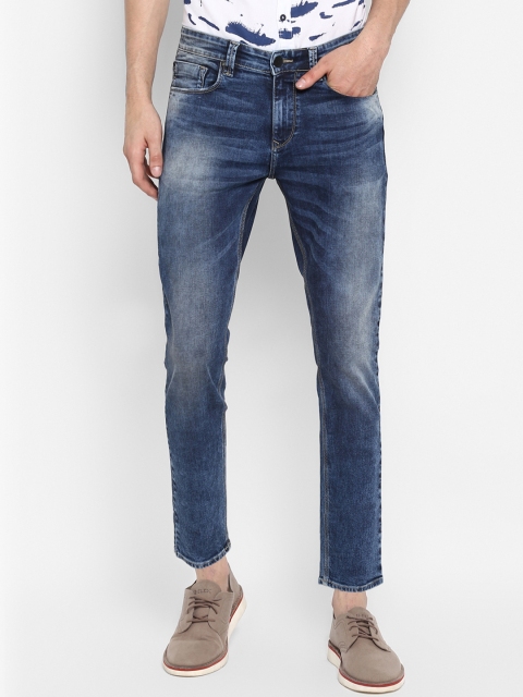 

SPYKAR Men Navy Blue Slim Fit Mid-Rise Clean Look Jeans