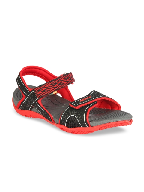 

Sparx Women Black & Red Sports Sandals