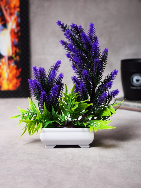 

Archies Purple & Green Artificial Bonsai Plant